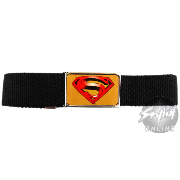 Superman Returns Logo on Gold Belt