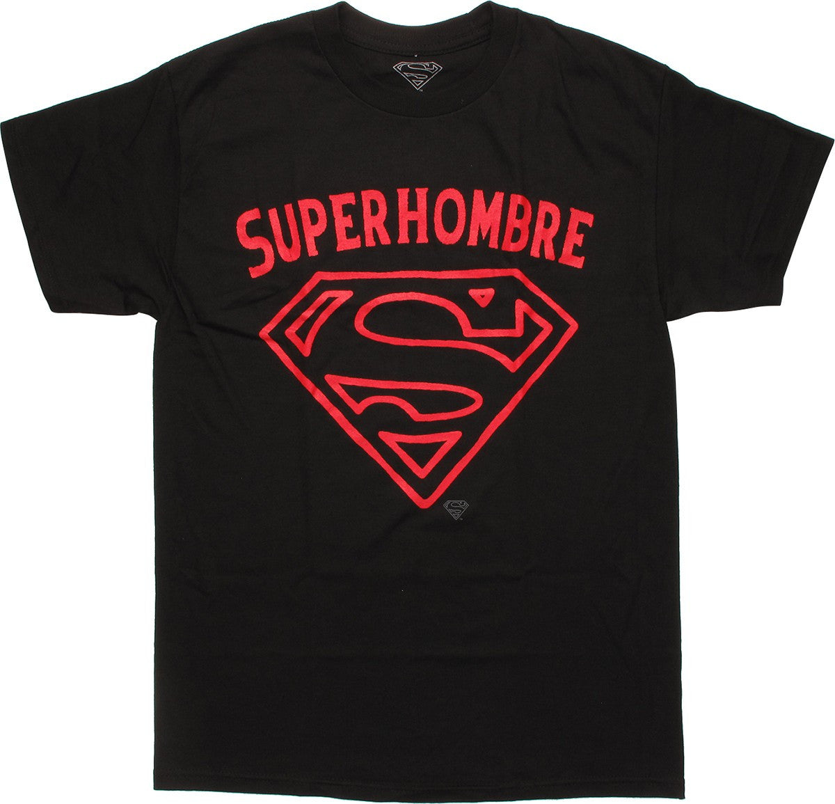 Superman Superhombre Lined Logo T-Shirt