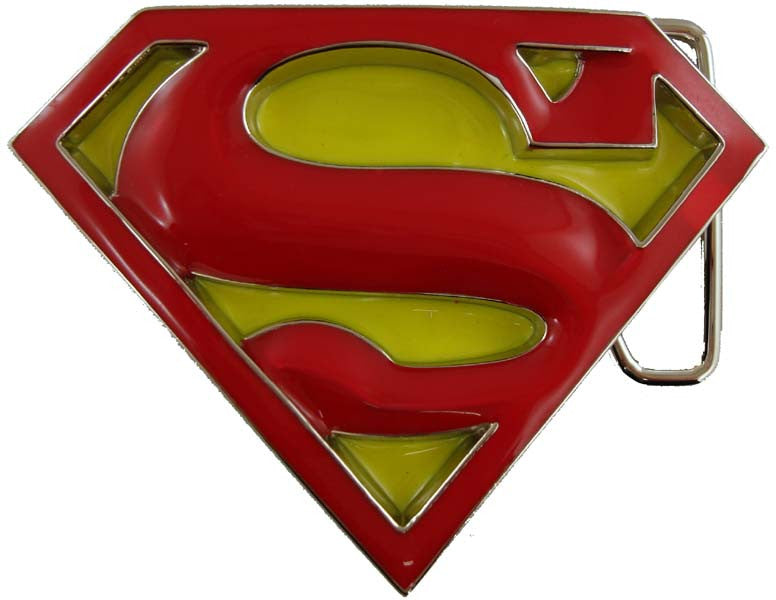 Superman Shield Symbol Belt Buckle