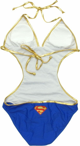 Superman Triangle Monokini Swimsuit