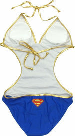 Superman Triangle Monokini Swimsuit