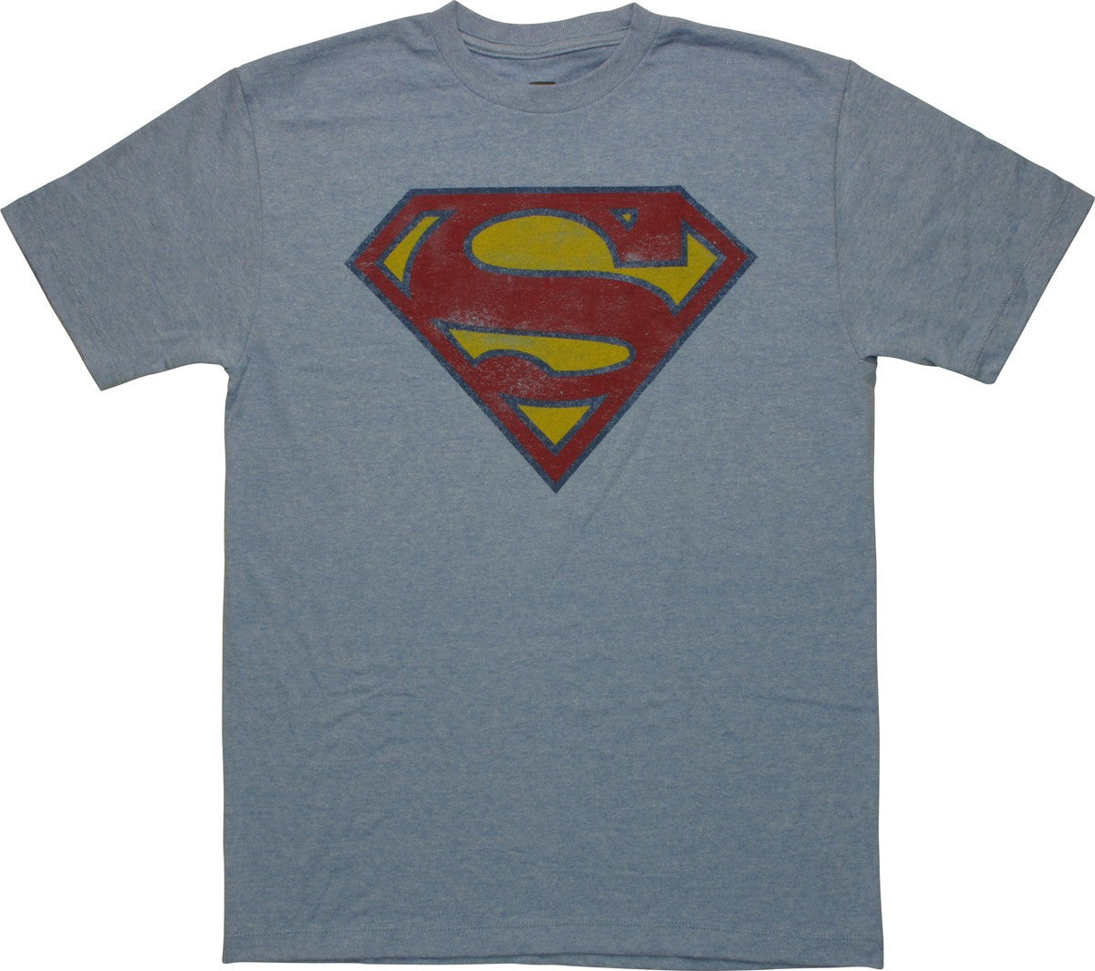 Superman Vintage Shield Heather T-Shirt