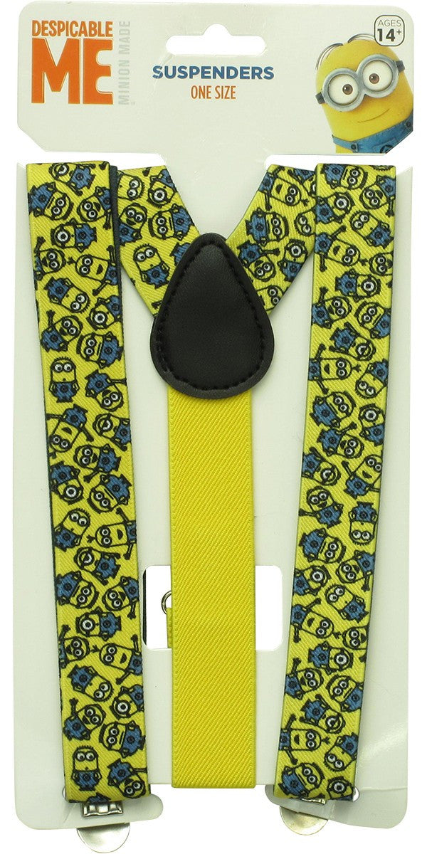 Despicable Me Minions Allover Print Suspenders