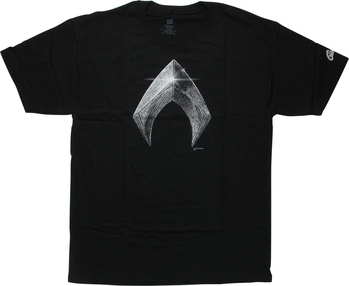 Aquaman Justice League Movie Logo T-Shirt