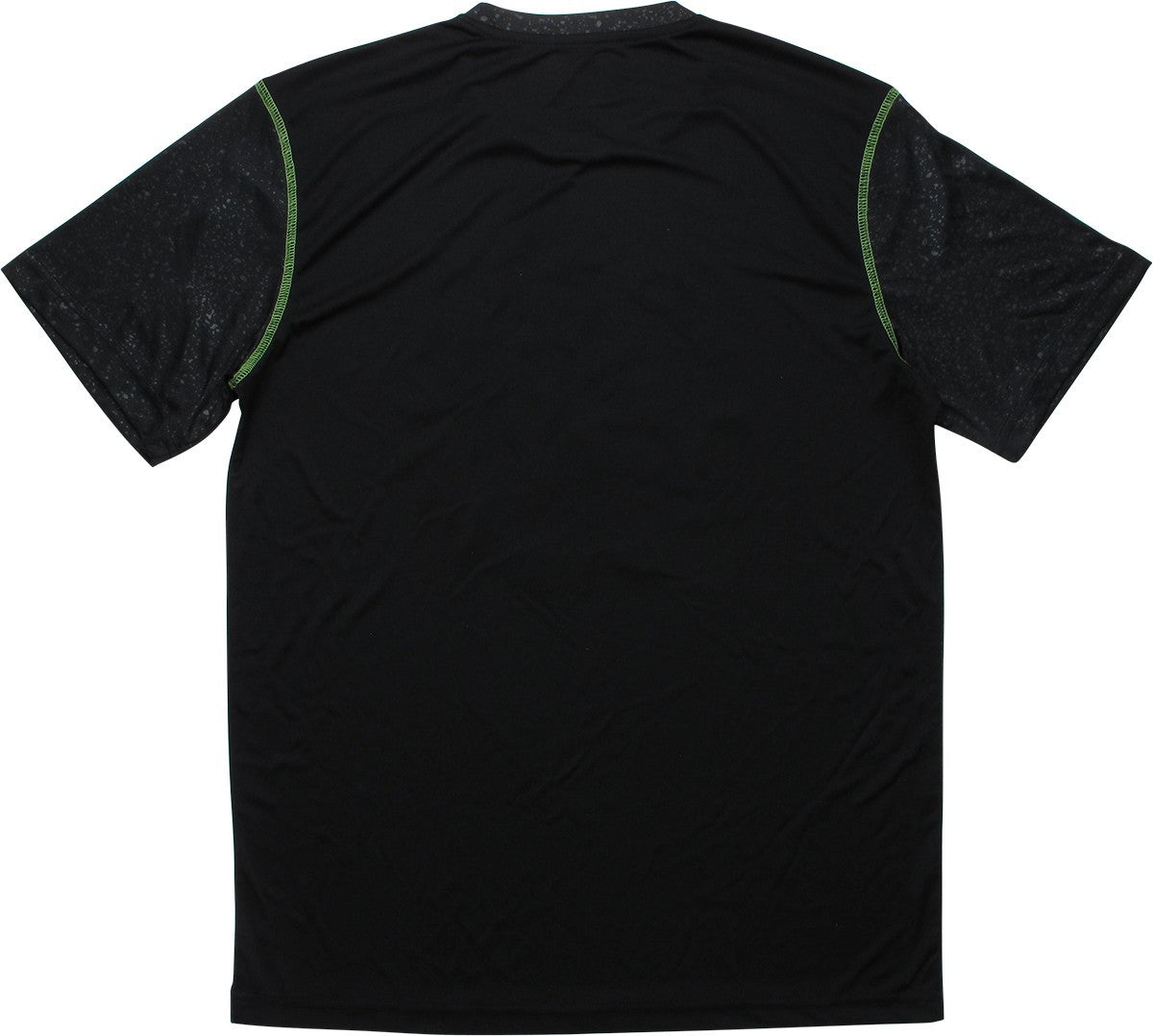 Avengers Green Logo Black Activewear T-Shirt