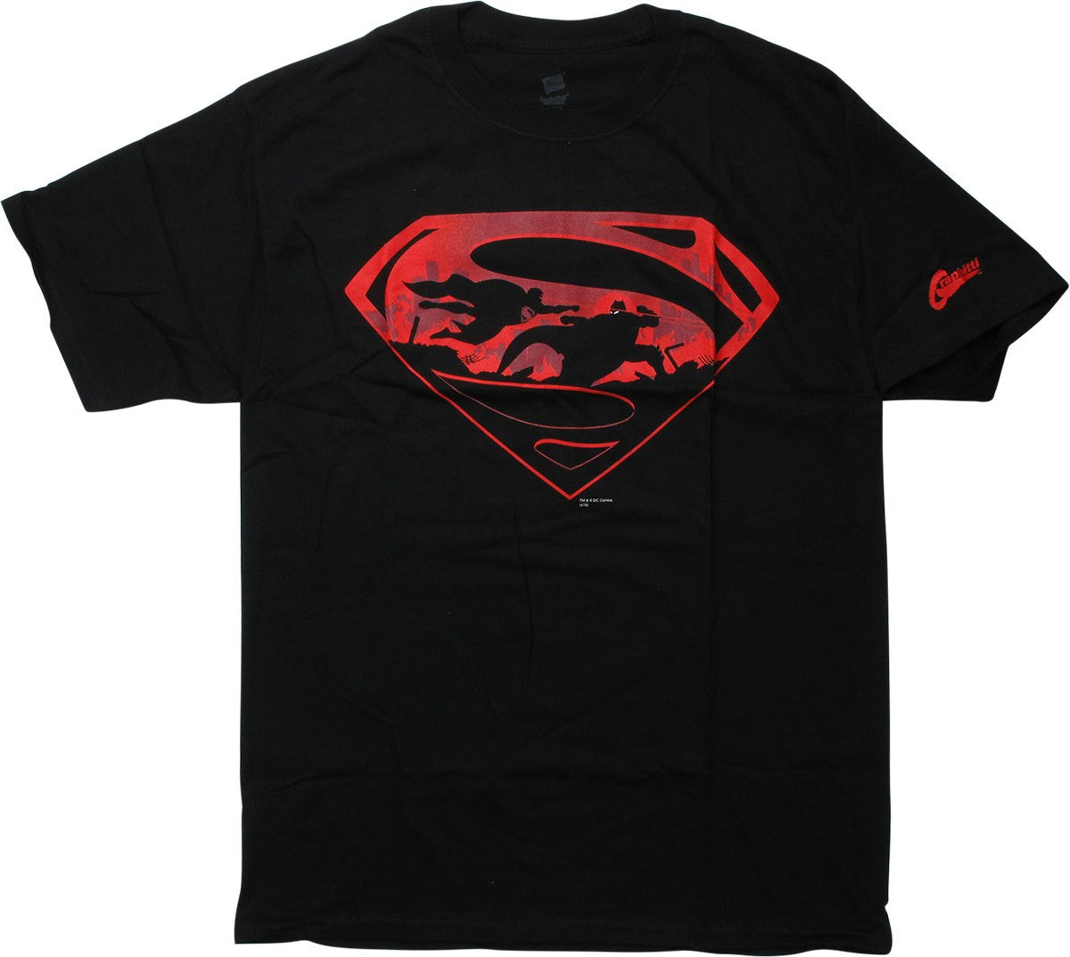 Batman v Superman Battle Symbol T-Shirt