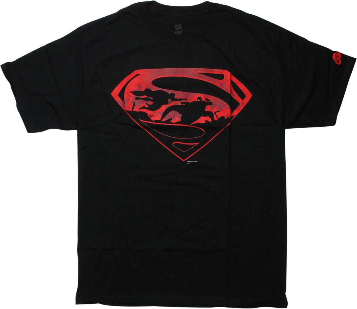 Batman v Superman Battle Symbol T-Shirt