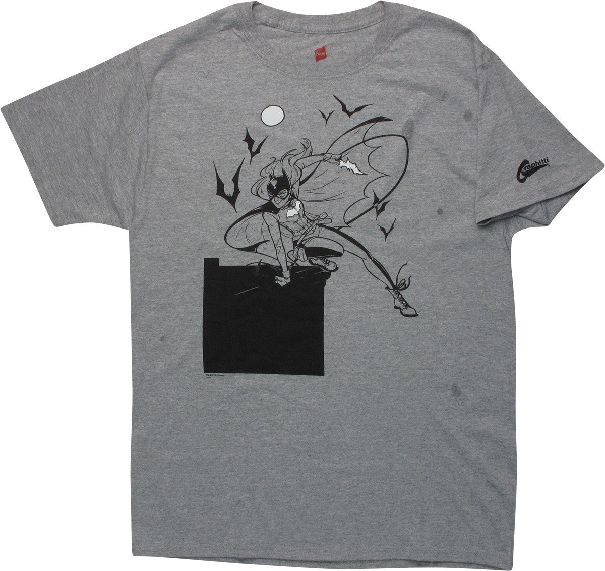 Batgirl Leap Tarr T-Shirt