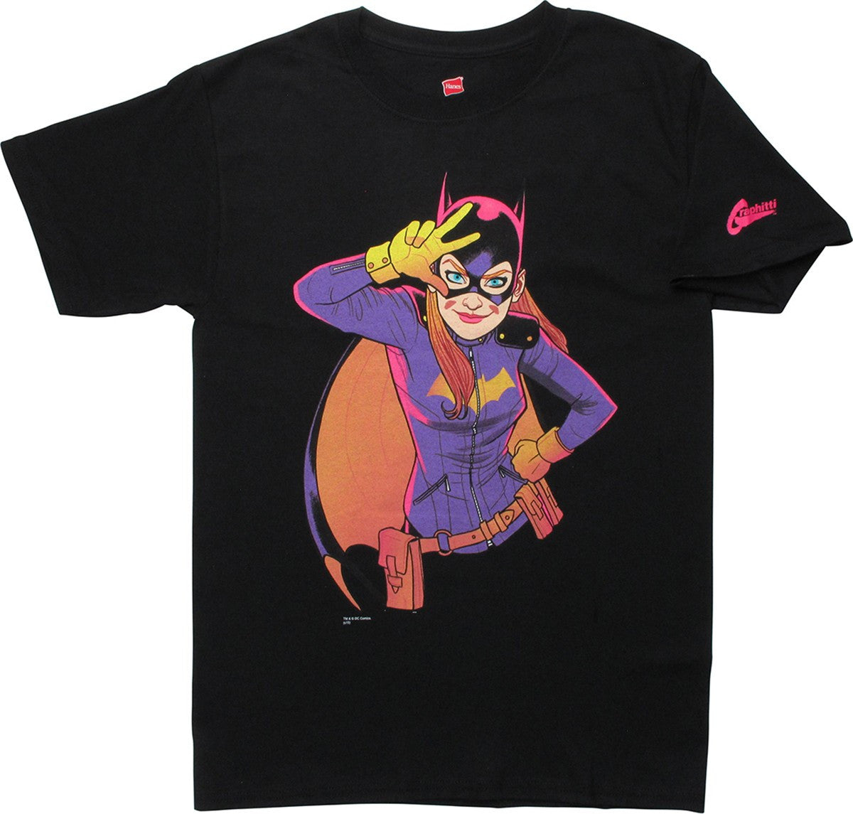 Batgirl Rave Pose T-Shirt