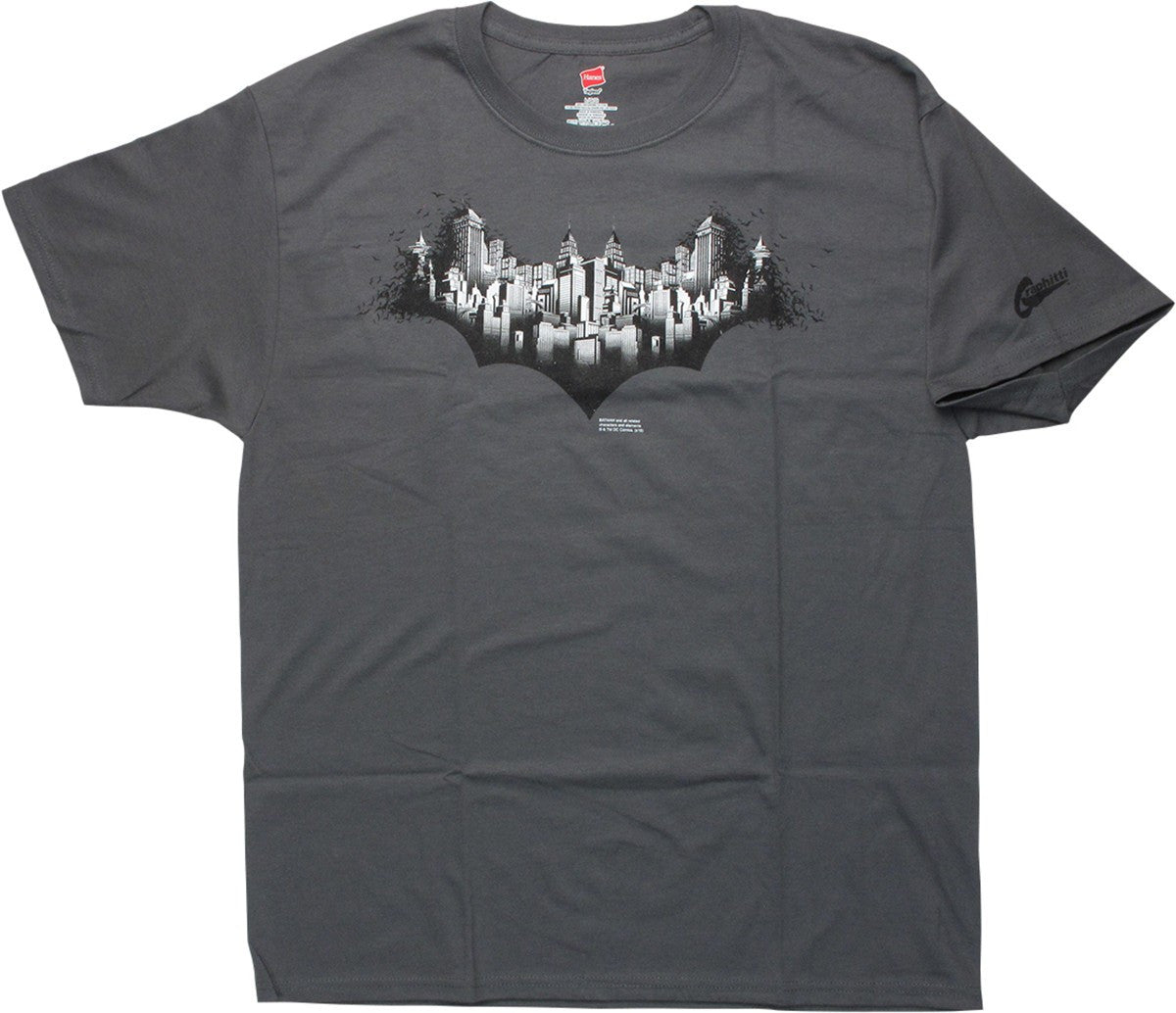 Batman 80 Years Gotham City T-Shirt