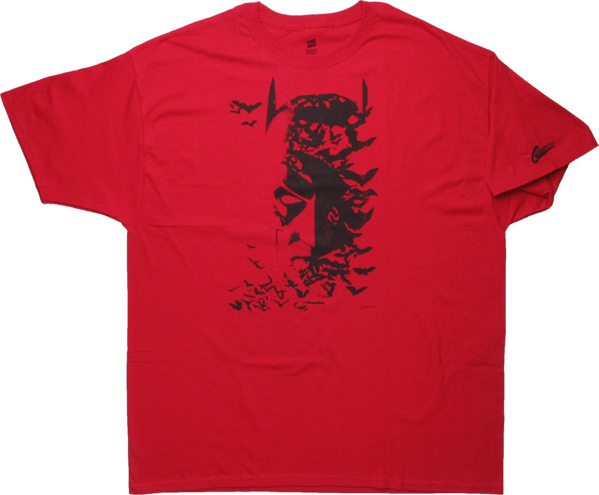 Batman Batty Cowl Outline T-Shirt