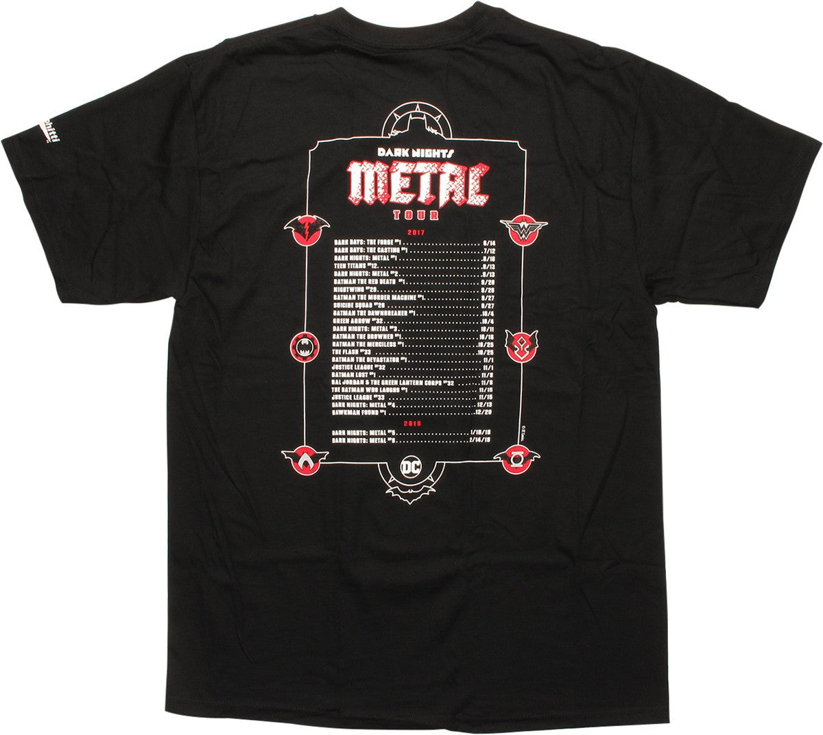 Batman Dark Nights Metal Tour T-Shirt