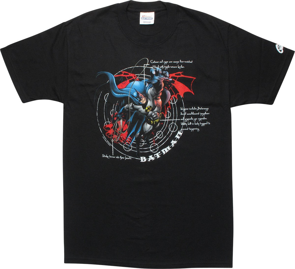 Batman Gothic Knight Notes T-Shirt
