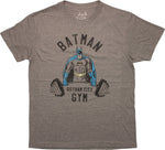 Batman Lift Weights Gotham Gym T-Shirt Sheer