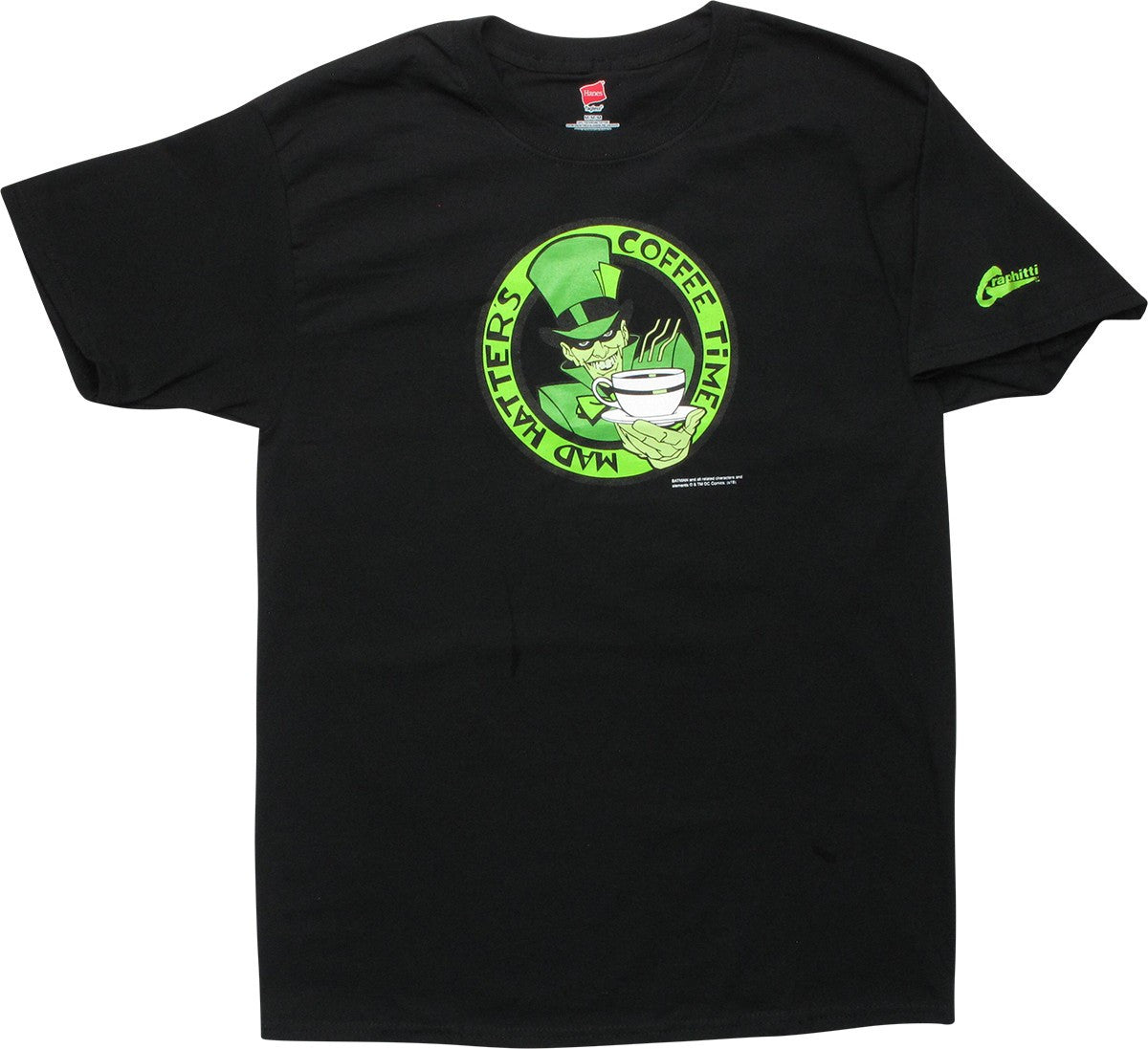 Batman Mad Hatter Coffee T-Shirt