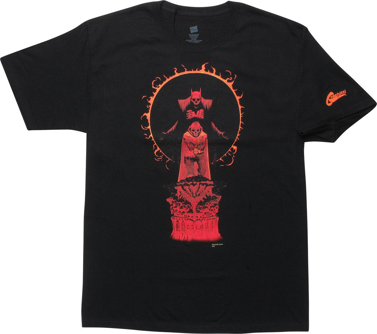 Batman Robin Zombie Gleason Gray T-Shirt