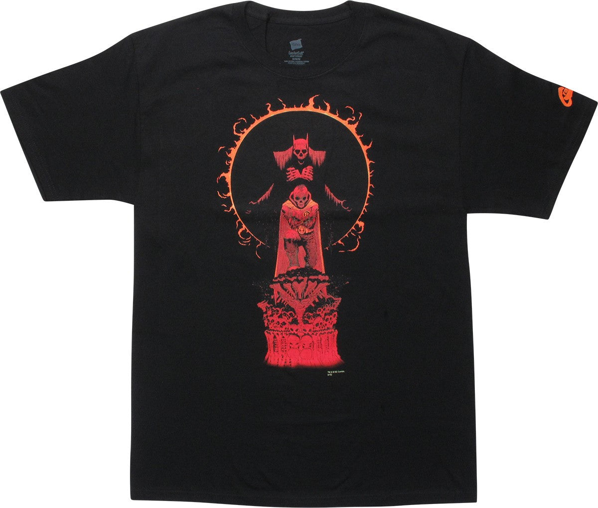 Batman Robin Zombie Gleason Gray T-Shirt