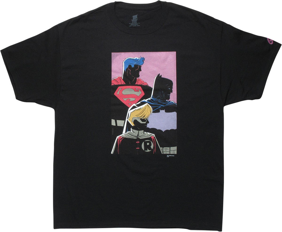Batman Sup Robin Dk Trio T-Shirt