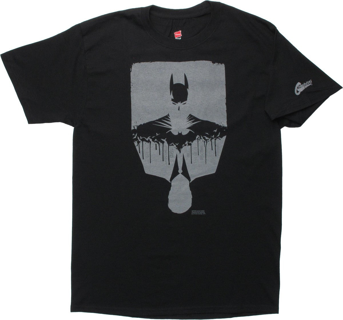 Batman And Wayne Silhouette T-Shirt