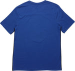 Captain America Logo Blue Black Jersey Shirt