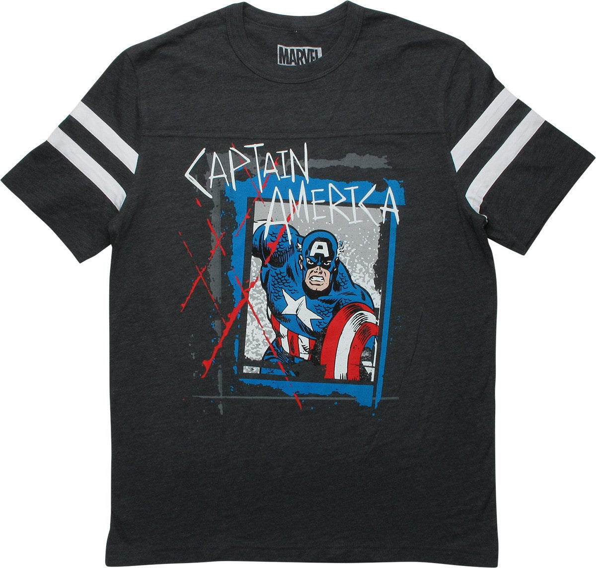 Captain America Wanted Poster Jersey Shirt