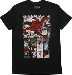 Carnage Comic Panels T-Shirt