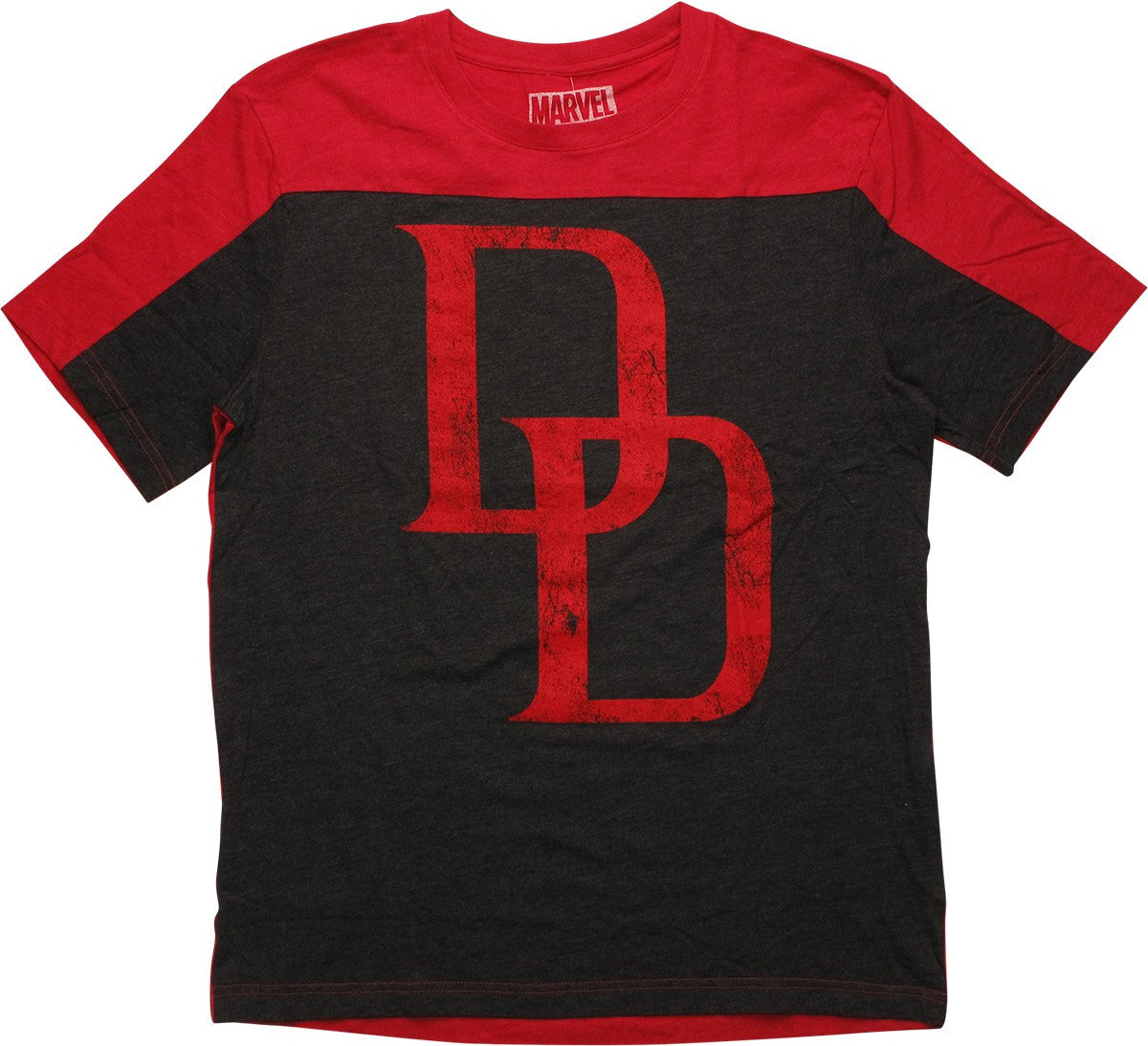 Daredevil Distressed DD Logo Jersey Shirt