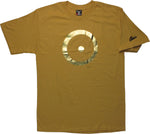 Dc Comics Gold Metalix Logo T-Shirt