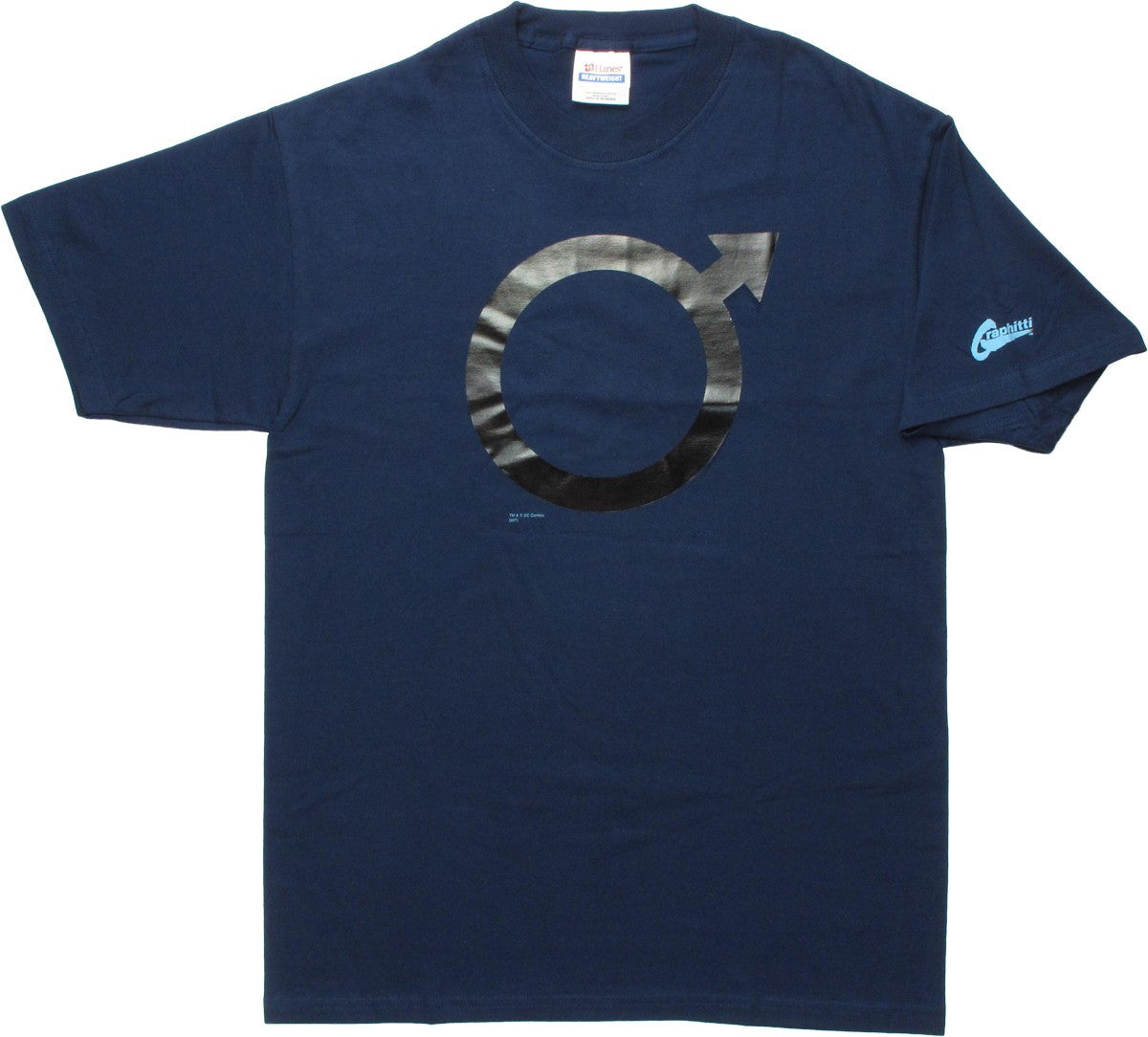 DC Comics Iron Metalix Logo T-Shirt