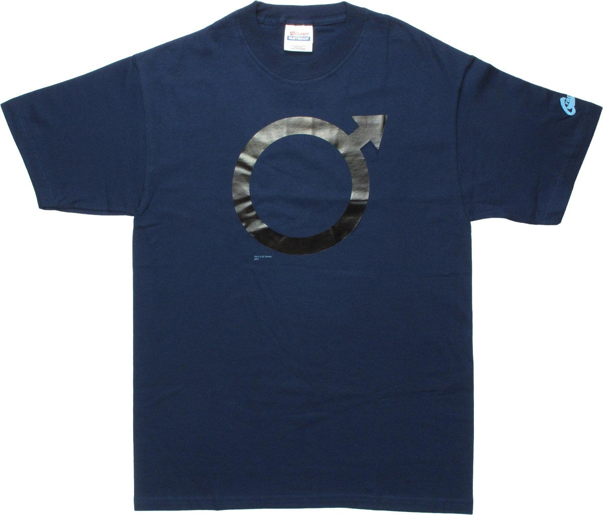 DC Comics Iron Metalix Logo T-Shirt