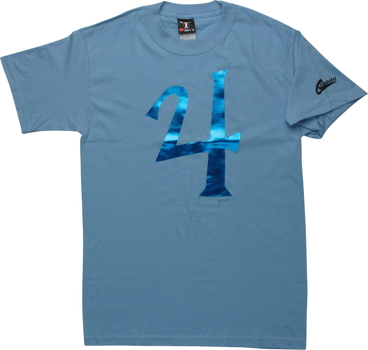 DC Comics Tin Metalix Logo T-Shirt