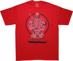 Deadpool Arms Crossed Red T-Shirt
