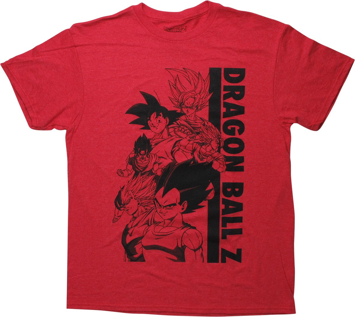 Dragon Ball Smirking Sayians Red T-Shirt