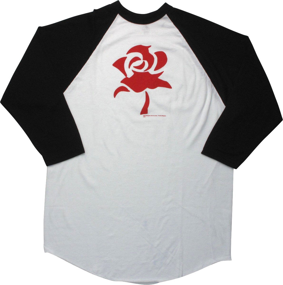 Fables Red Rose Raglan Long Sleeve T-Shirt