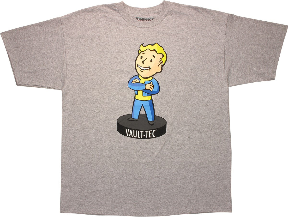 Fallout Vault Boy Arms Crossed Bobblehead T-Shirt