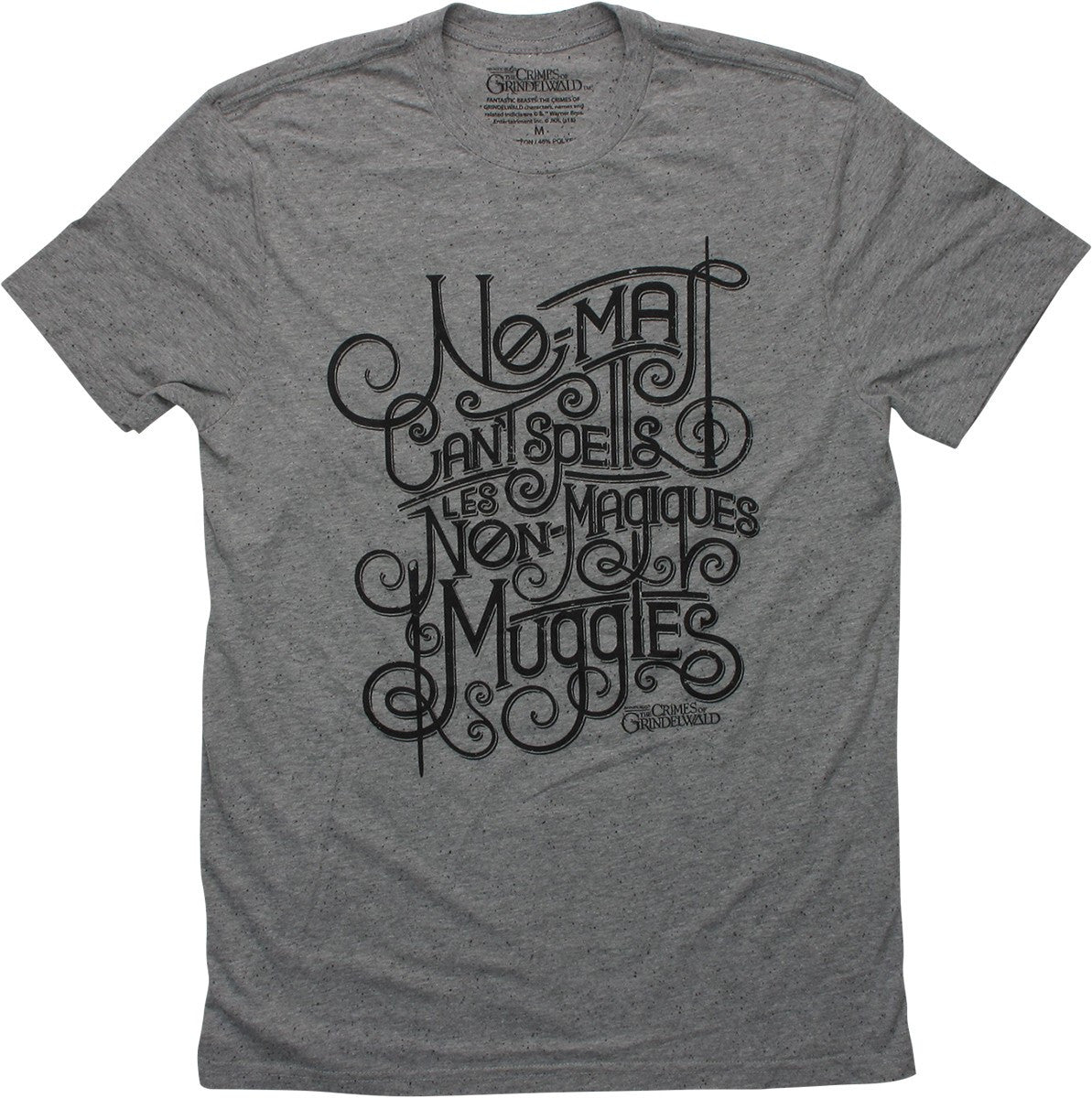 Fantastic Beasts CoG No Maj Can't Spells T-Shirt