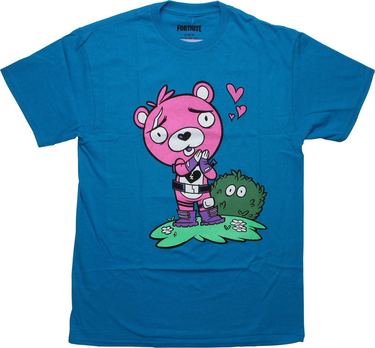 Fortnite Cuddle Team Leader Turquoise T-Shirt