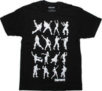 Fortnite Dance Black T-Shirt