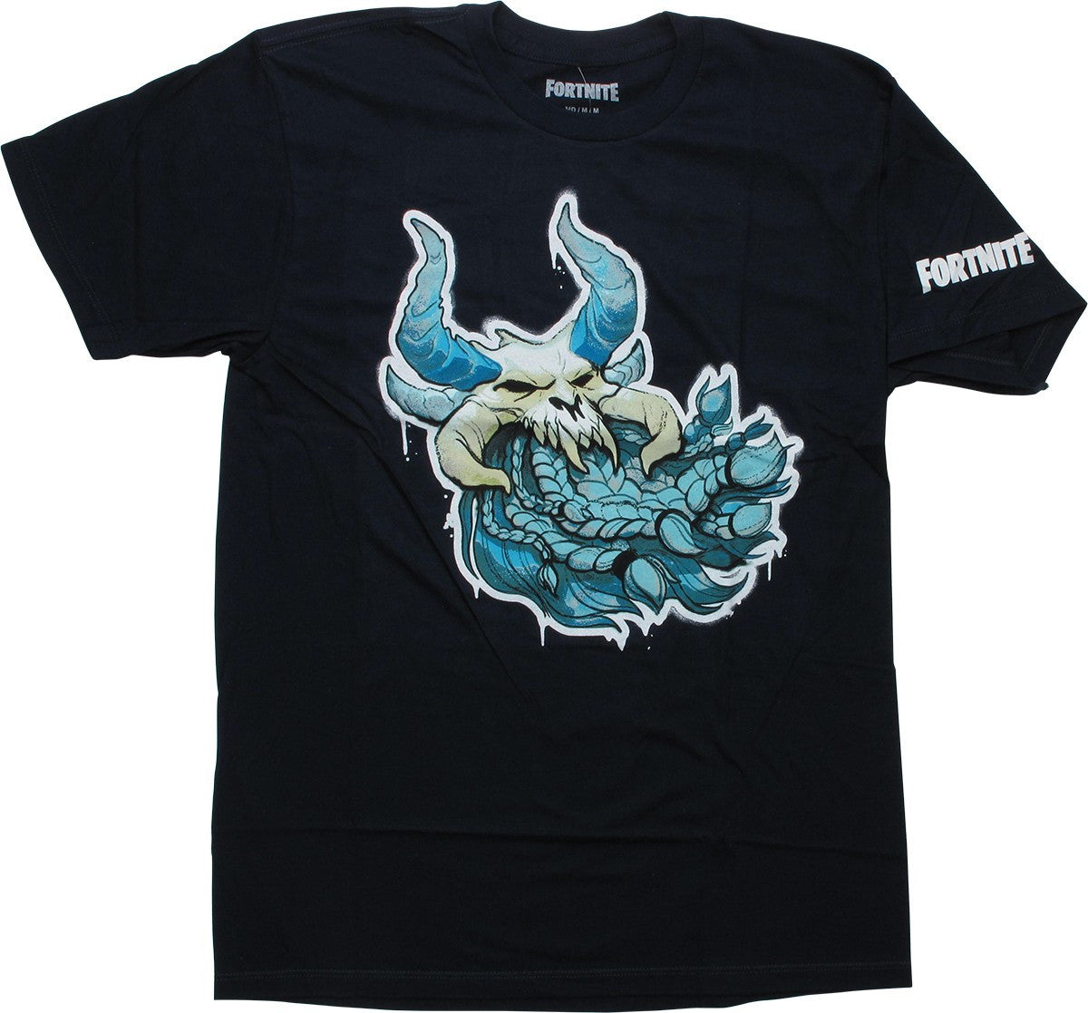 Fortnite Ragnarok Skull Navy Blue T-Shirt – Stylin Online