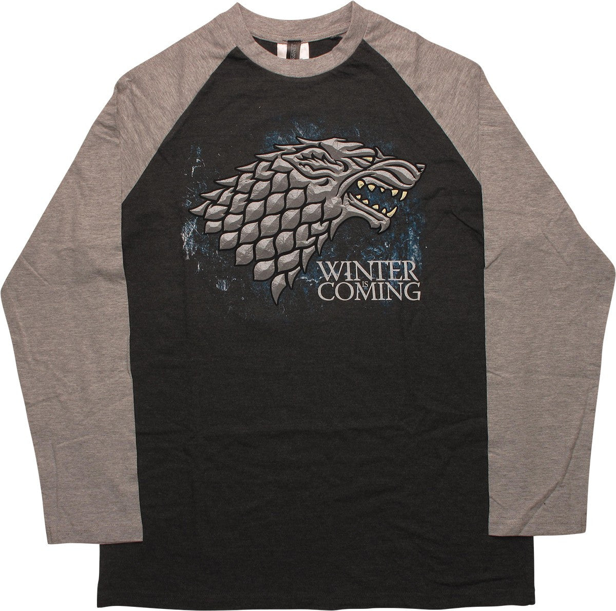 Game of Thrones Stark Logo Winter Raglan T-Shirt
