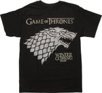 Game of Thrones Stark Winter is Coming T-Shirt