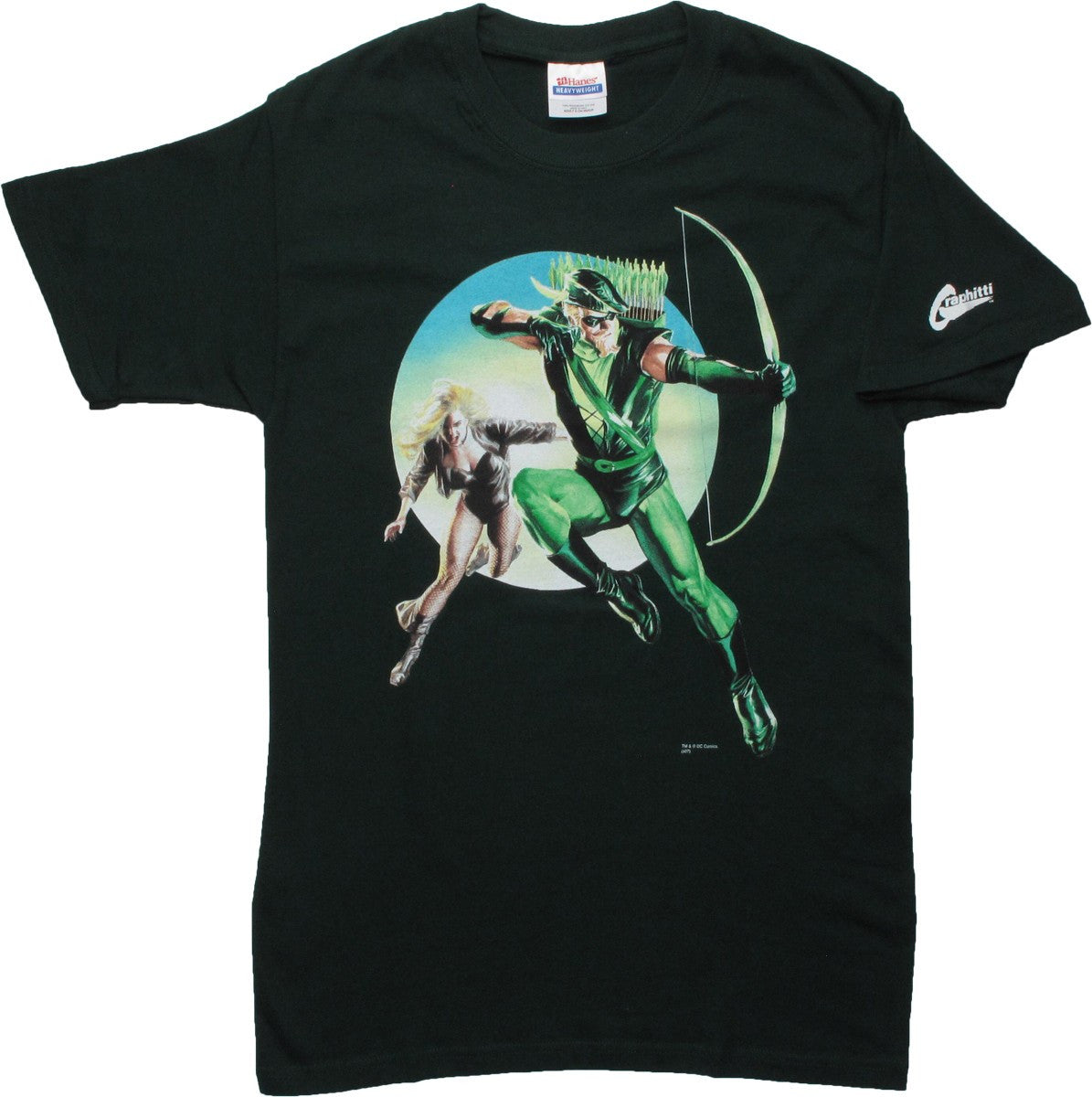 Green Arrow And Black Canary T-Shirt