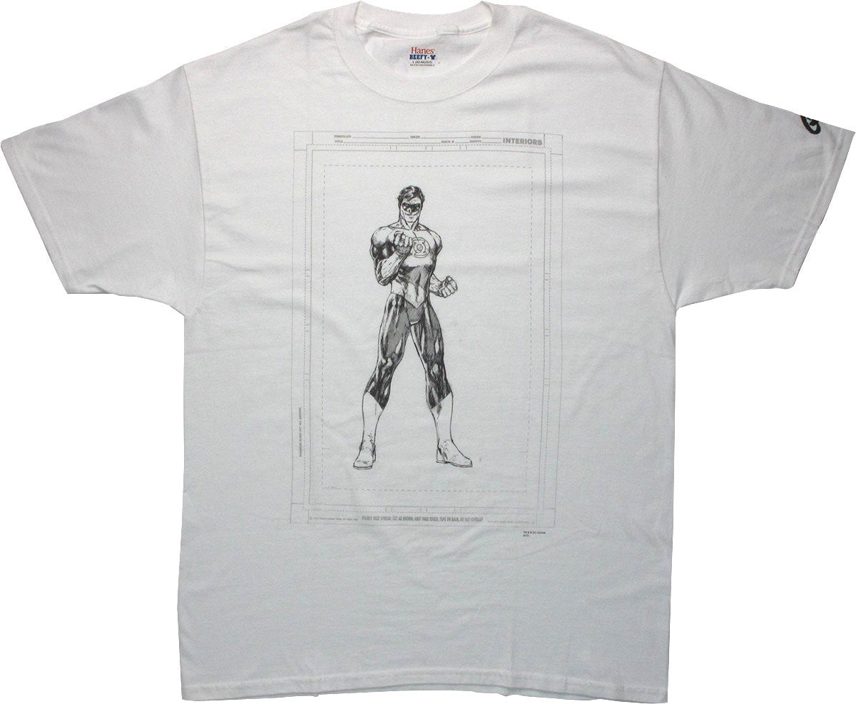 Green Lantern Raw Lee T-Shirt