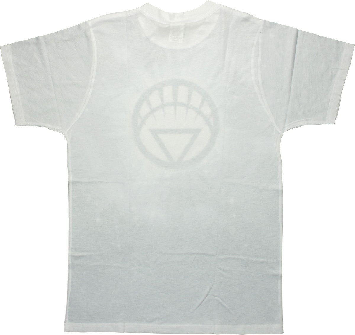 Green Lantern White Logo Burst Tie-Dyed T-Shirt