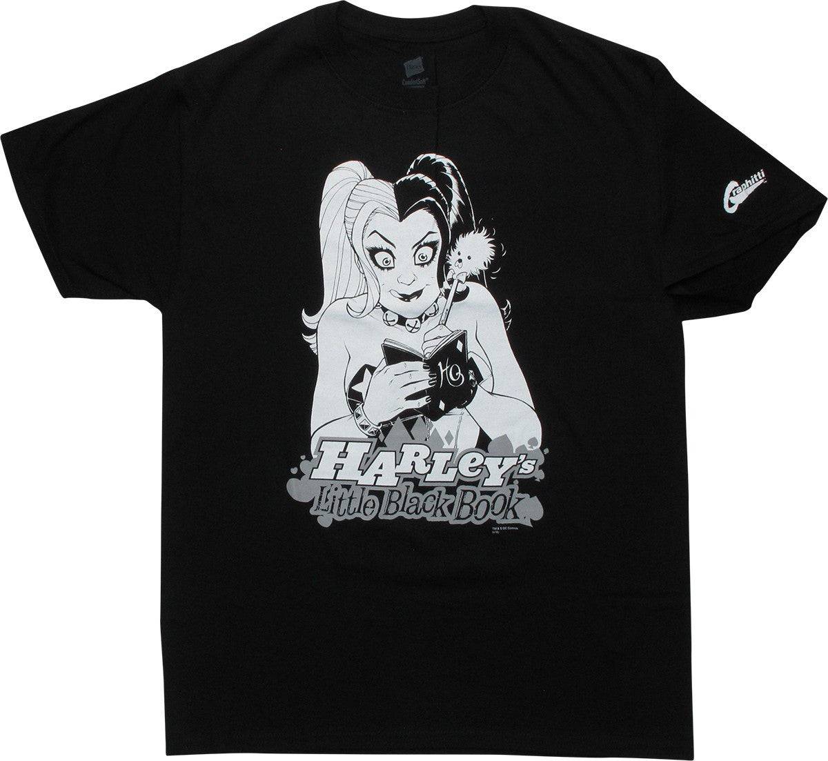 Harley Quinn Little Black Book T-Shirt