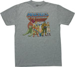 He Man Masters of the Universe Characters T-Shirt
