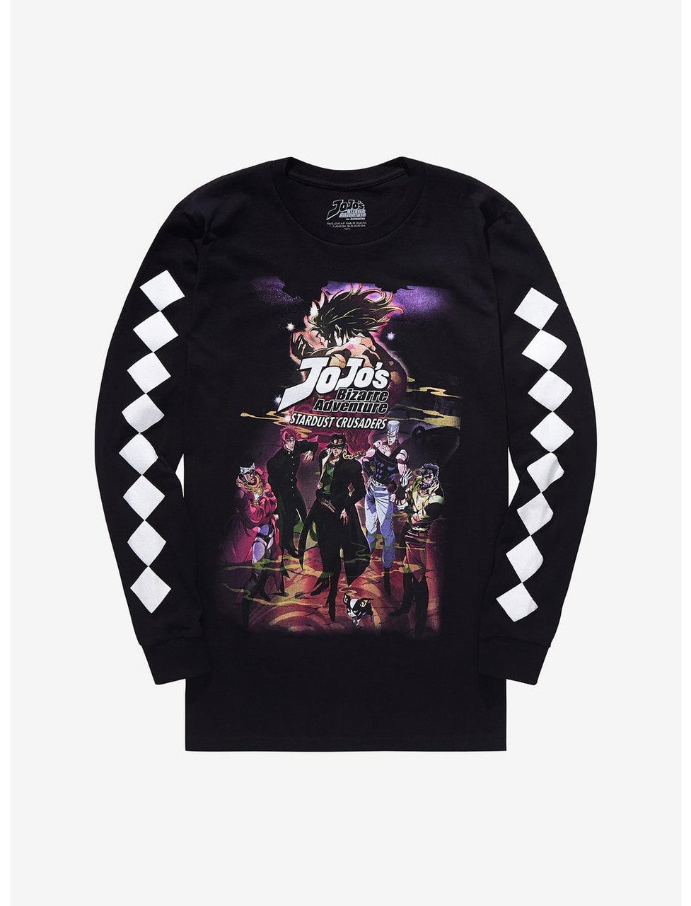 Jojos Bizarre Adventure Star Long Sleeve T-Shirt