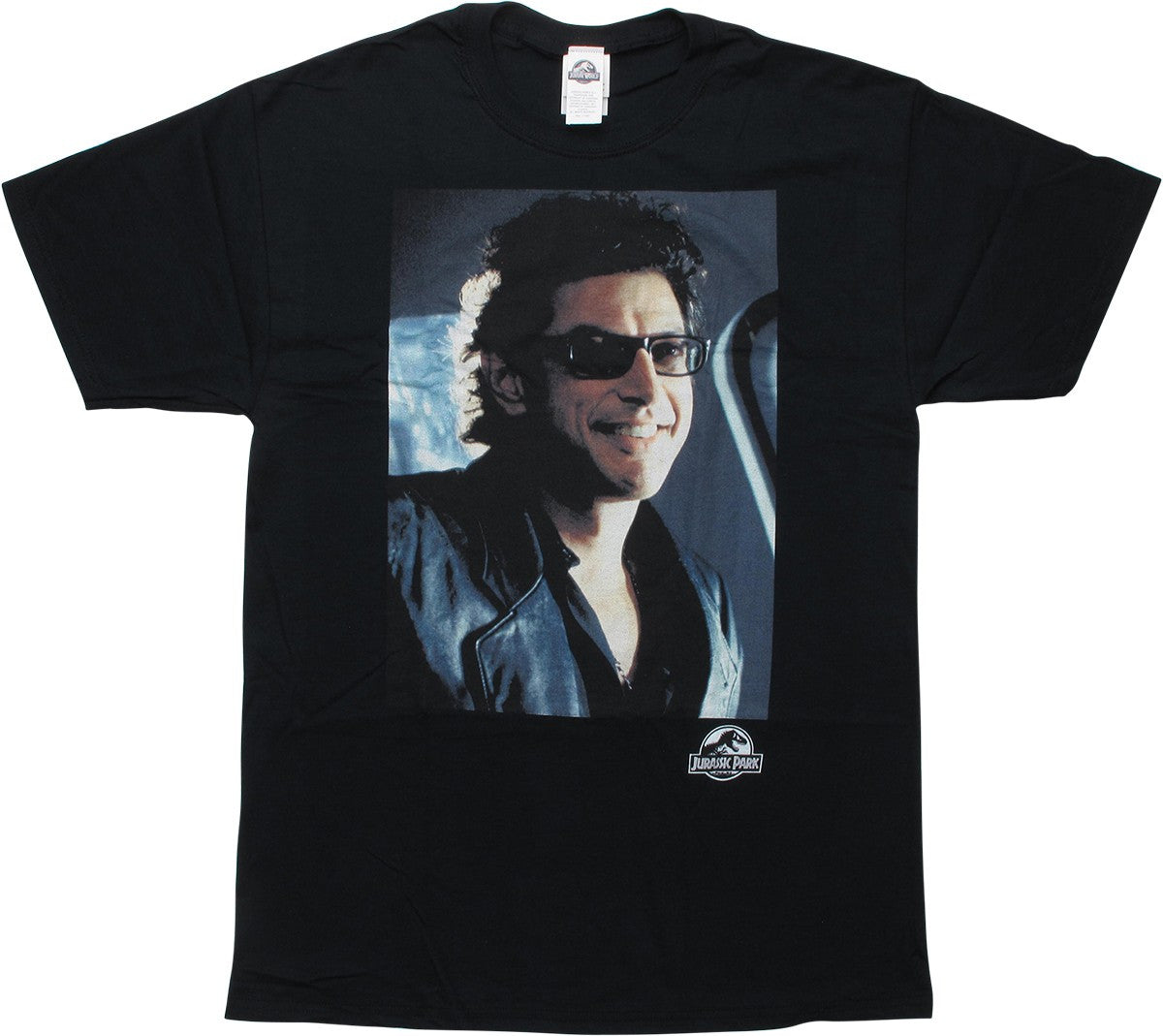 Jurassic Park Dr Malcom Black T-Shirt