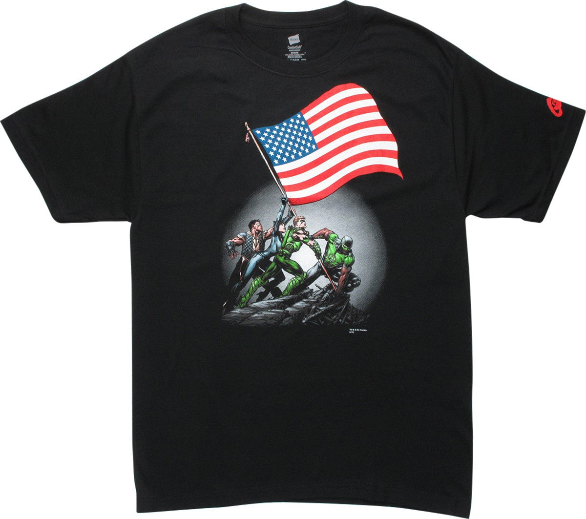 Justice League Flag Raise T-Shirt