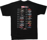 Marvel Comics Studio Logo Black T-Shirt